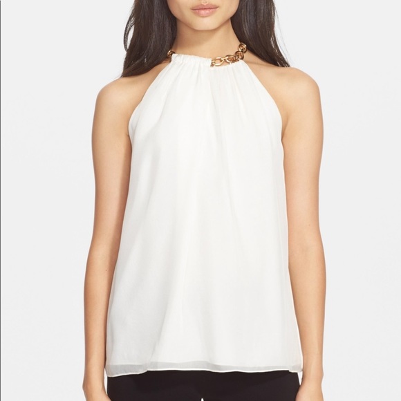 Diane Von Furstenberg Tops - Diane von Furstenberg ‘Aubrey' Chain Silk Top